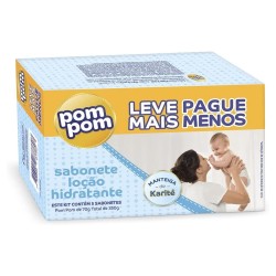 SABONETE POM POM HIDRATANTE LV5 PG4 80G