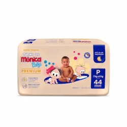 FRALDA TURMA DA MONICA PREMIUM P C/44UN