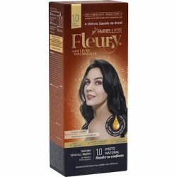 TINTURA PARA CABELO FLEURY 1.0 PRETO NATURAL