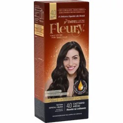 TINTURA PARA CABELO FLEURY 4.0 CASTANHOANHO
