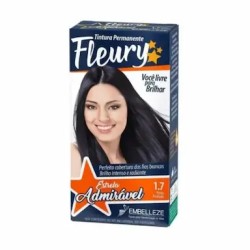 TINTURA PARA CABELO FLEURY 1.7 PRETO AZULADO