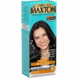TINTURA PARA CABELO MAXTON KIT 2.0 PRETO NATURAL