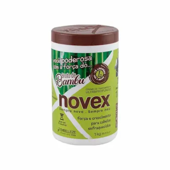 CREME TRATAMENTO NOVEX BROTO DE BAMBU 1KG