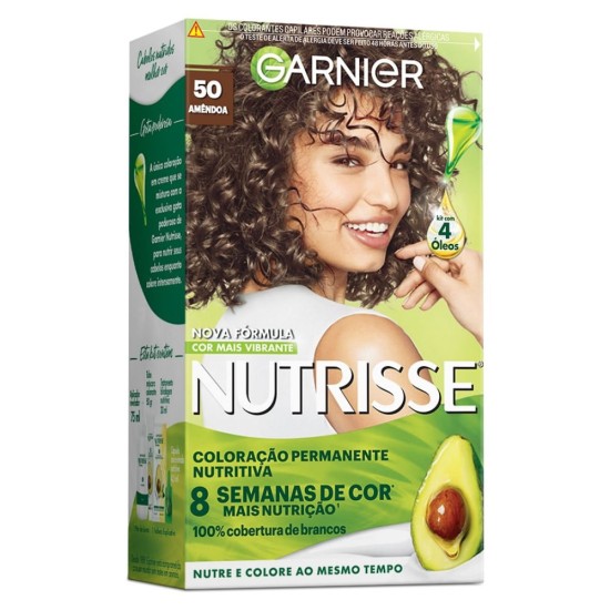 TINTURA PARA CABELO NUTRISSE 50 CASTANHO CLARO