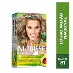 TINTURA PARA CABELO NUTRISSE 81 LOURO CLARO CINZA