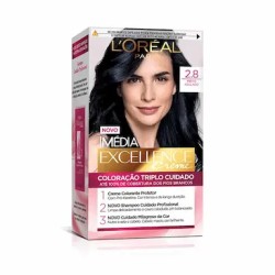 TINTURA PARA CABELO IMEDIA 2.8 PRETO EXTRA PROFUNDO