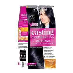 TINTURA DE CABELO CASTING ING 210 PRETO AZULADO
