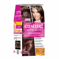 TINTURA DE CABELO CASTING ING 500 CASTANHO CLARO