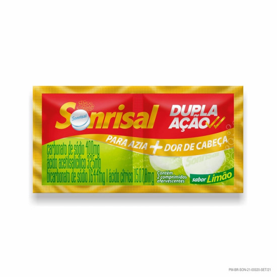 SONRISAL LIMAO ENFERV COM 2 CAPSULAS