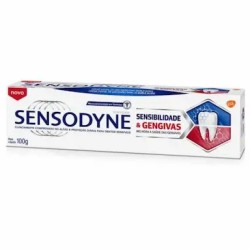 CREME DENTAL SENSODYNE SENSIBILIDADE E GENGIVAS 100G