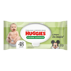LENCO UMEDECIDO HUGGIES COM 48 UND