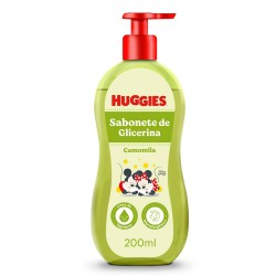 SABONETE LIQUIDO HUGGIES HORA DE SONHAR CAMOMILA 200ML