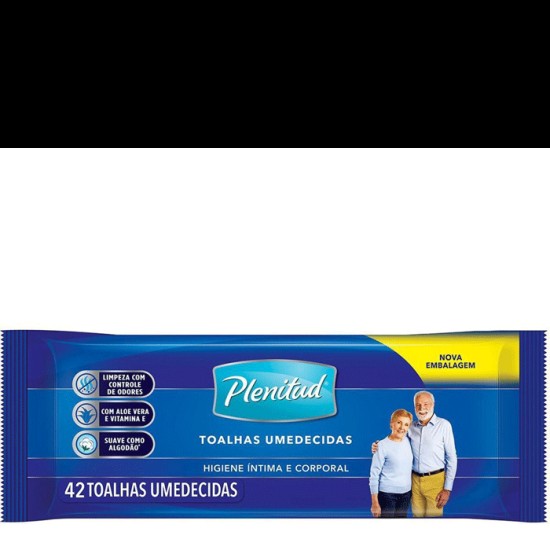 TOALHA UMEDECIDA PLENITUD C/42 UN