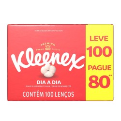 LENCOS KLEENEX LEVE 100 PAGUE 80
