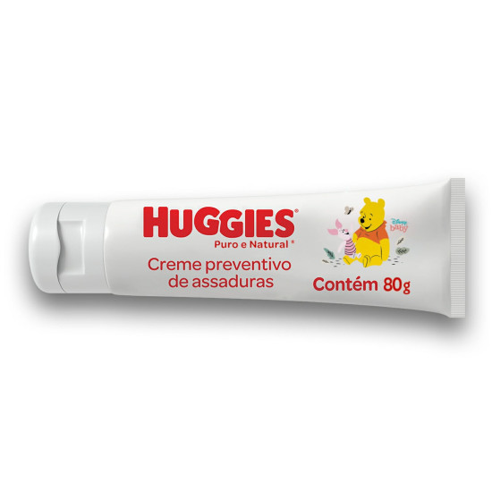 CREME PARA ASSADURAS HUGGIES PURO E NATURAL 80G