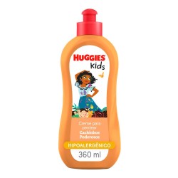 CREME PENTEAR HUGGIE KIDS CACHOS 360ML