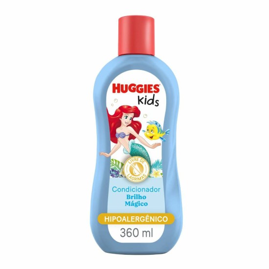 CONDICIONADOR HUGGIE KIDS HIDRATANTE E BRILHO 360ML