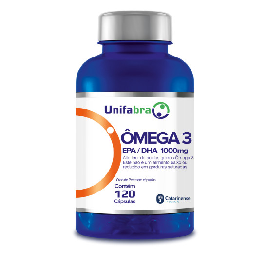 UNIFABRA OMEGA 3 COM 120 CAPSULAS