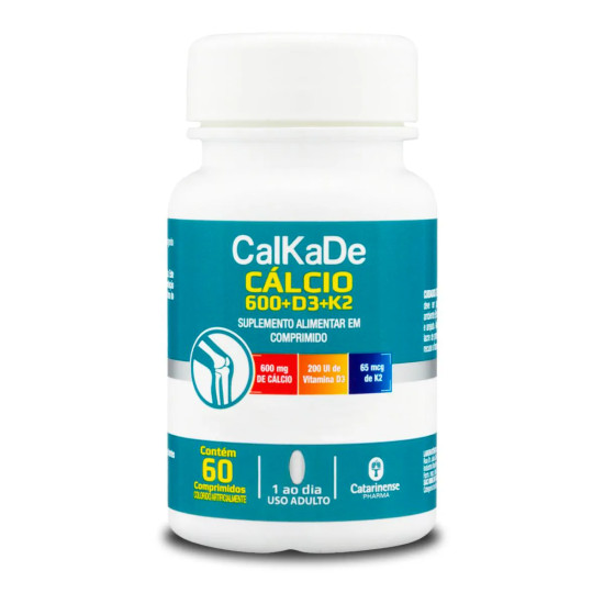 CALKADE 600MG COM 60 CAPSULAS