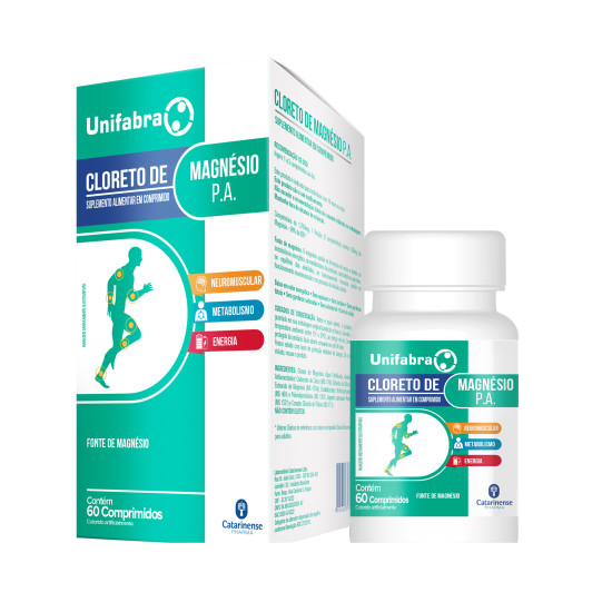 CLORETO DE MAGNESIO PA UNIFABRA COM 60 CAPSULAS