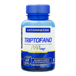 TRIPTOFANO 860MG COM 60 CAPSULAS