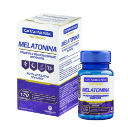 MELATONINA CATARINENSE 0,21MG COM 120 CAPSULAS