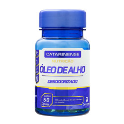 OLEO DE ALHO DESODORIZADO COM 60 CAPSULAS