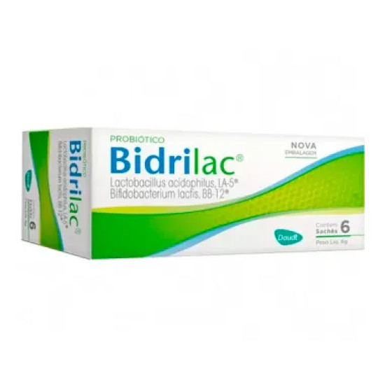 BIDRILAC COM 6 SACHES