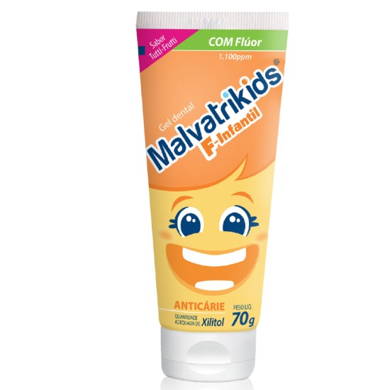 MALVATRIKIDS INF GEL DENTAL C/FLUOR C/70 GR