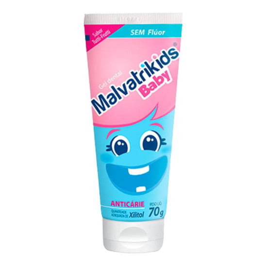 MALVATRIKIDS BABY GEL DENTAL COM 70 GR