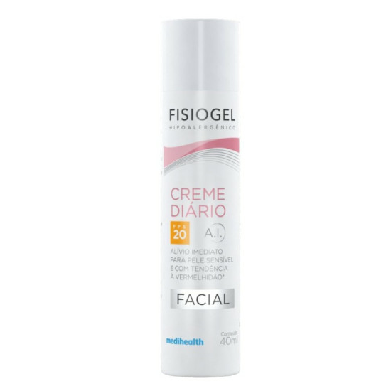 FISIOGEL CREME FACIAL DIARIO FPS 20 40ML