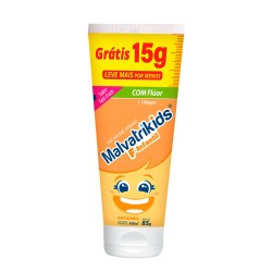 MALVATRIKIDS F GEL DENTAL TUTTI-FRUTTI 70G + 15G GRATIS