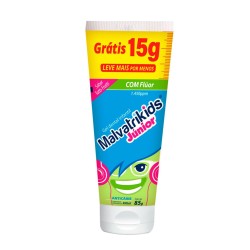 MALVATRIKIDS JUNIOR GEL DENTAL TUTTI-FRUTTI 70G + 15G G
