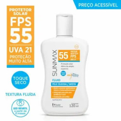 SUNMAX FLUID TOQUE SECO FPS 55 COM 120 ML
