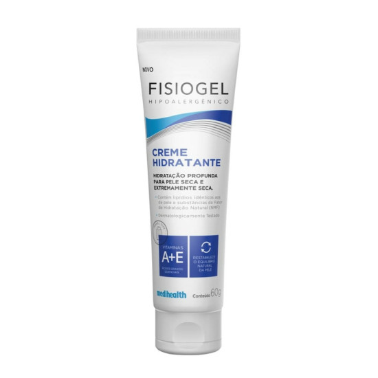 CREME HIDRATANTE FISIOGEL HIPOALERGENICO 60G