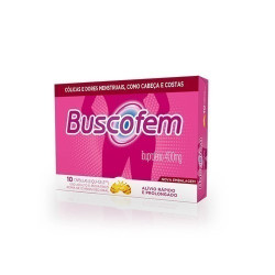 BUSCOFEM 400 MG COM 10 CAPSULAS