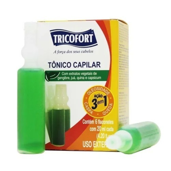 TRICOFORT COM 1 AMPOLA 20ML