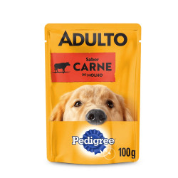 PEDIGREE SACHE ADULT CARNE 100G