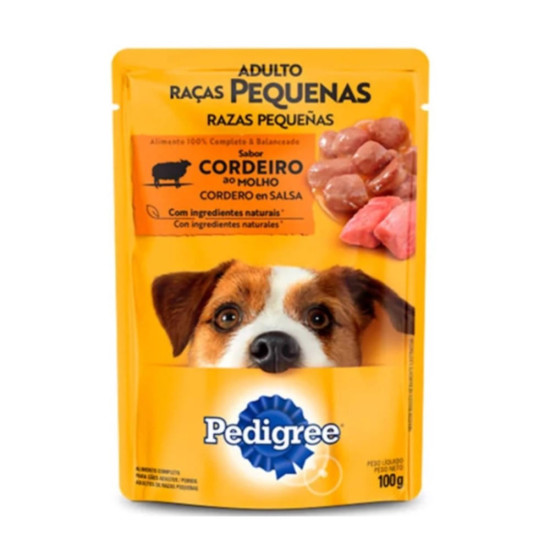 PEDIGREE SACHE ADULT CORDEIRO 100G