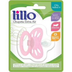CHUPETA LILLO EXTRA AIR ORT SIL ROSA TAM 2