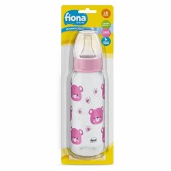 MAMADEIRA FIONA DESENHOS SIL 240ML ROSA REF 8206
