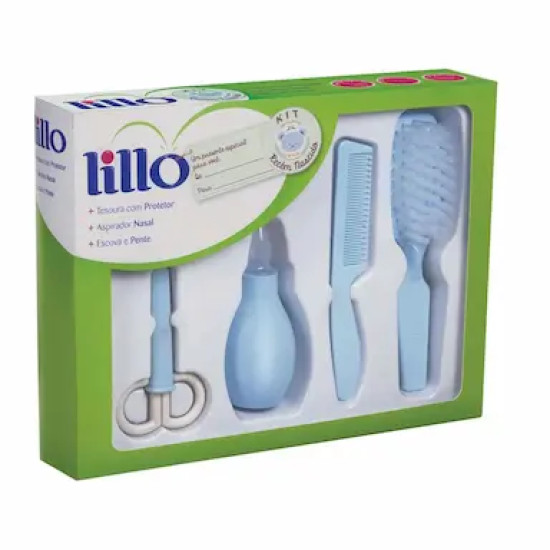KIT LILLO RECEM NASCIDO AZUL