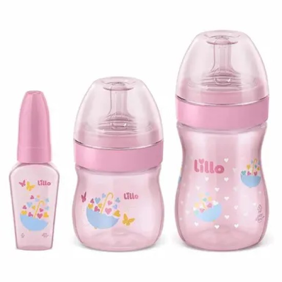 KIT LILLO PRIMEIROS PASSOS ROSA