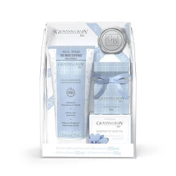 KIT GIOVANNA BABY BLUE HIDRATANTE 200ML+COLONIA 20ML+SAB 90G