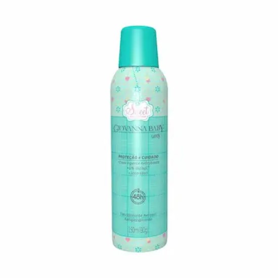 DESODORANTE AEROSOL SOL GIOVANNA BABY CANDY 150G