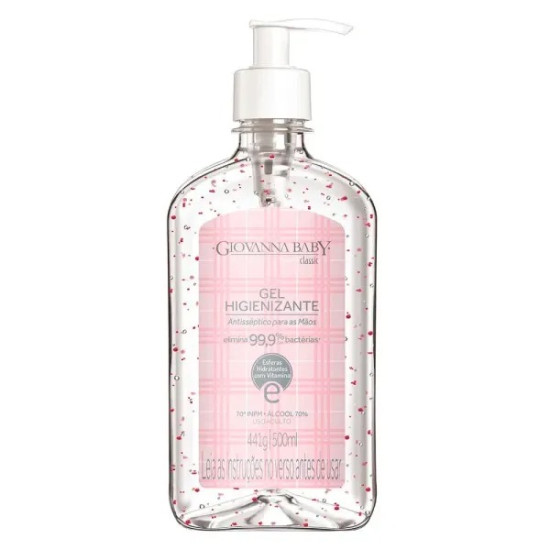 ALCOOL GEL GIOVANNA BABY CLASSIC 500ML