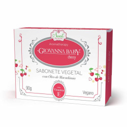 SABONETE GIOVANNA BABY VEGETAL CHERRY 90G