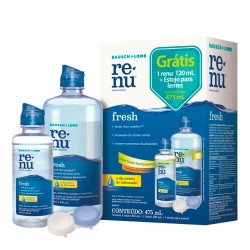 RENU PLUS FRESH LV 475 E PG 355ML GTS ESTOJO DE LENTES