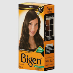 TINTURA DE CABELO BIGEN 57 PRETO SUAVE