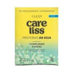 PO DESCOLORANTECARE LISS PROTEINA DA SOJA 8G